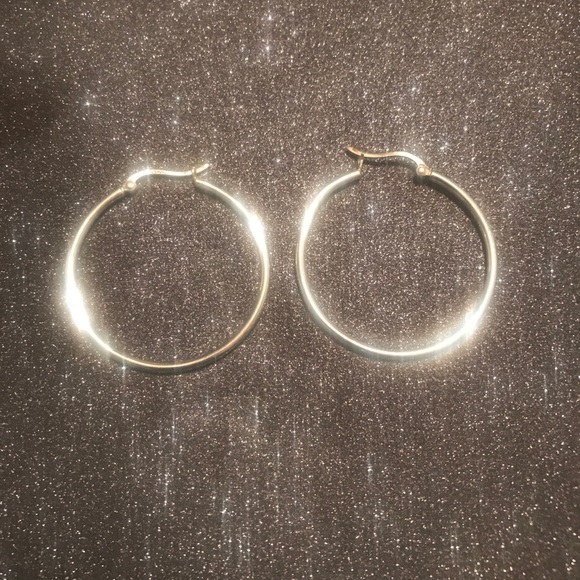 Stamped Sterling Silver Jewelry - Sterling Silver Stamped .925 Earrings